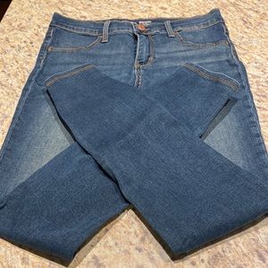 Old navy jeggings rockstar super skinny jeans skinny pants mid rise